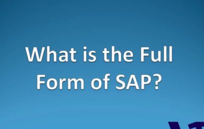 SAP Full Form