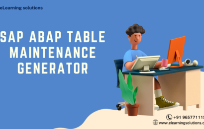 sap abap table maintenance generator