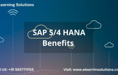 sap s4 hana benefits