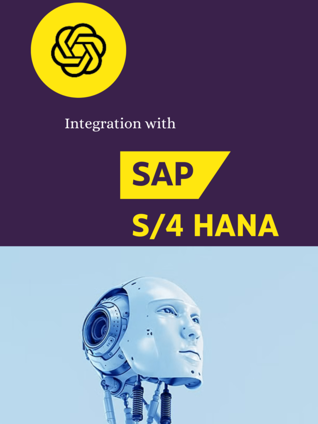 ChatGPT Integration with SAP S/4HANA