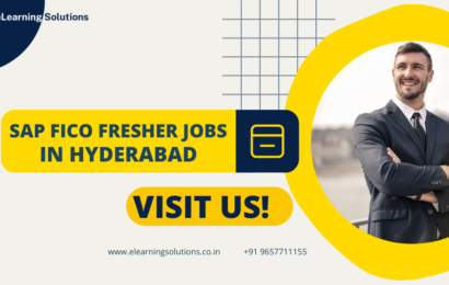 SAP FICO Fresher Jobs in hyderabad