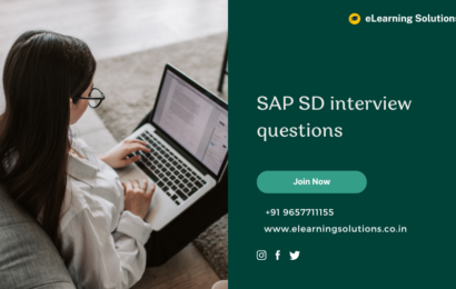 SAP SD interview questions