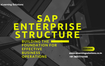 SAP Enterprise Structure