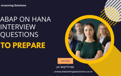 ABAP on HANA Interview Questions 