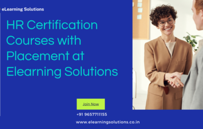 HR Certification Courses with Placement at Elearning Solutions