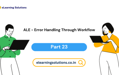 Error Handling Through Workflow