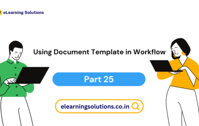 Document Template in Workflow