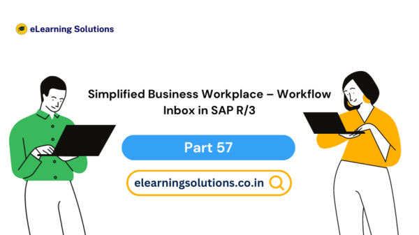 Simplified Business Workplace – Workflow Inbox in SAP R/3