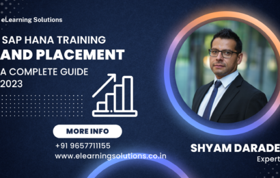 SAP HANA Training and Placement