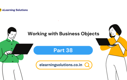 Business Objects: Working with