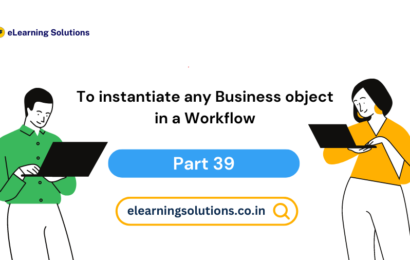 Business object in a Workflows