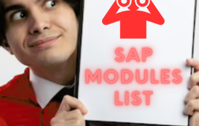 sap modules list