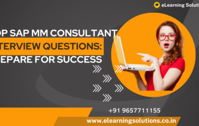 Top SAP MM Consultant Interview Questions Prepare for Success