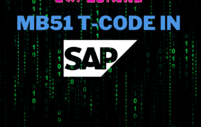 mb51 tcode in sap