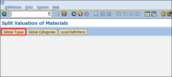 Types to create valuation type