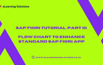 Flow Chart to Enhance Standard SAP Fiori App