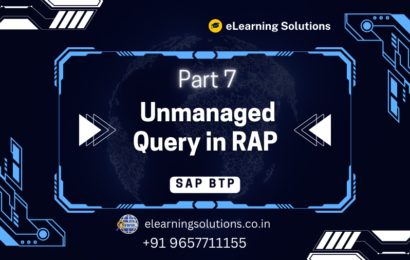 Unmanaged Query in RAP