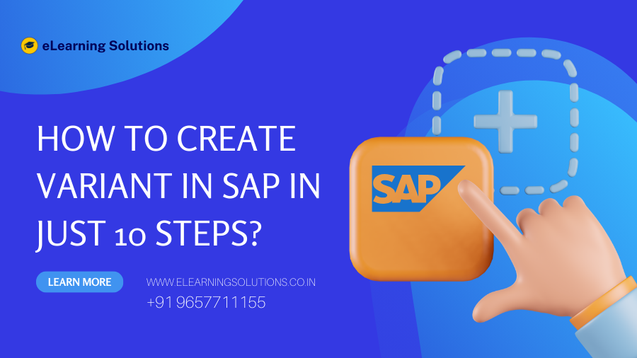 How to Create Variant in SAP