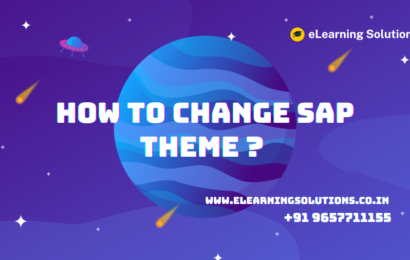 How to change SAP theme