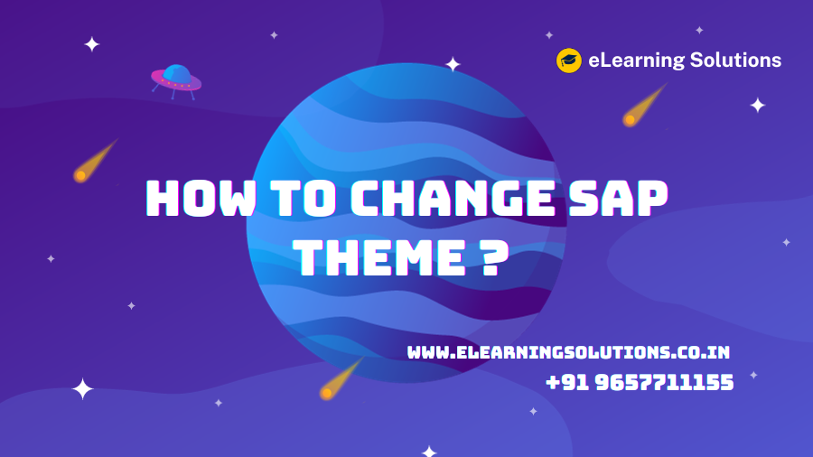 How to change SAP theme