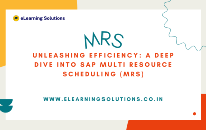 SAP Multi Resource Scheduling