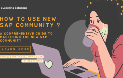 new SAP community