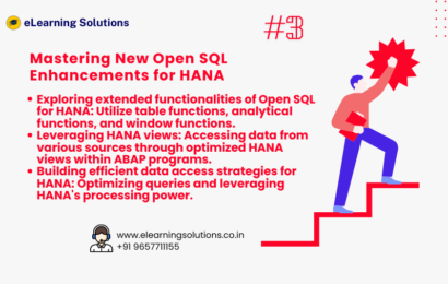 Open SQL Enhancements for HANA