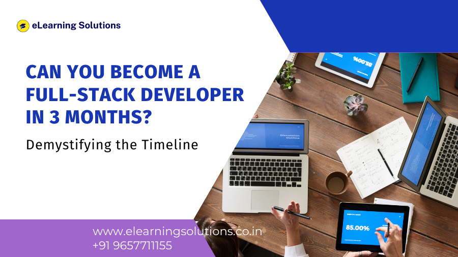 Can I become full stack developer in 3 months