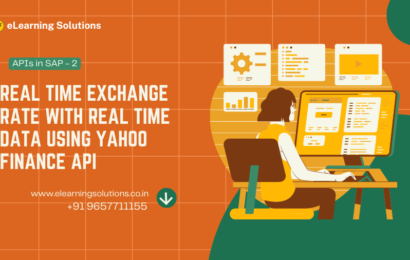 Real Time Exchange Rate with Real Time Data Using Yahoo Finance API