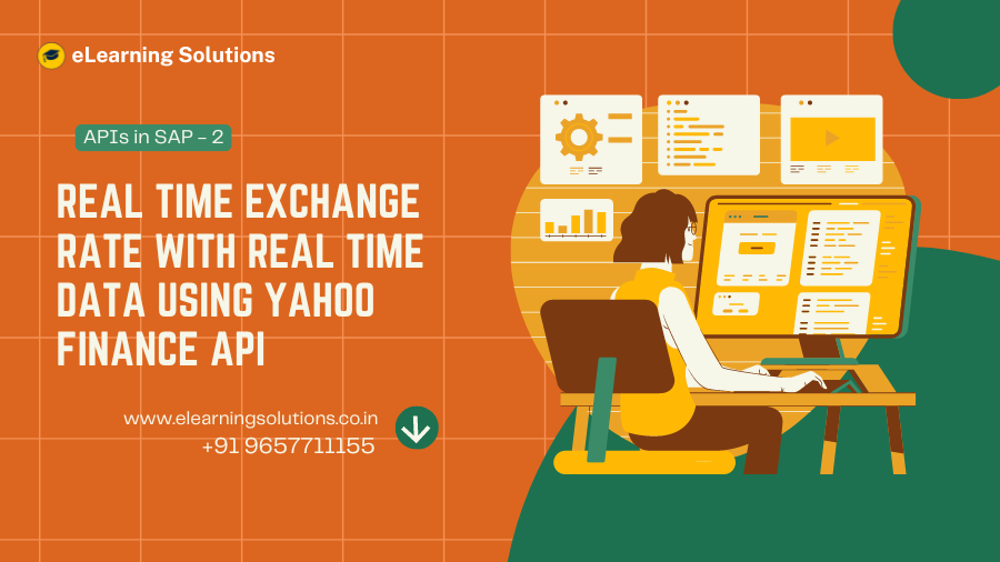 Real Time Exchange Rate with Real Time Data Using Yahoo Finance API