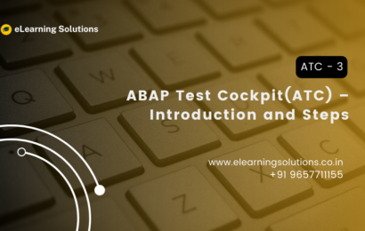 ABAP Test Cockpit(ATC) – Introduction and Steps