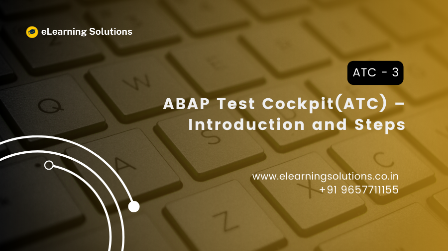 ABAP Test Cockpit(ATC) – Introduction and Steps