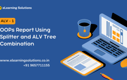 OOPs Report Using Splitter and ALV Tree Combination