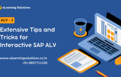 Extensive Tips and Tricks for Interactive SAP ALV