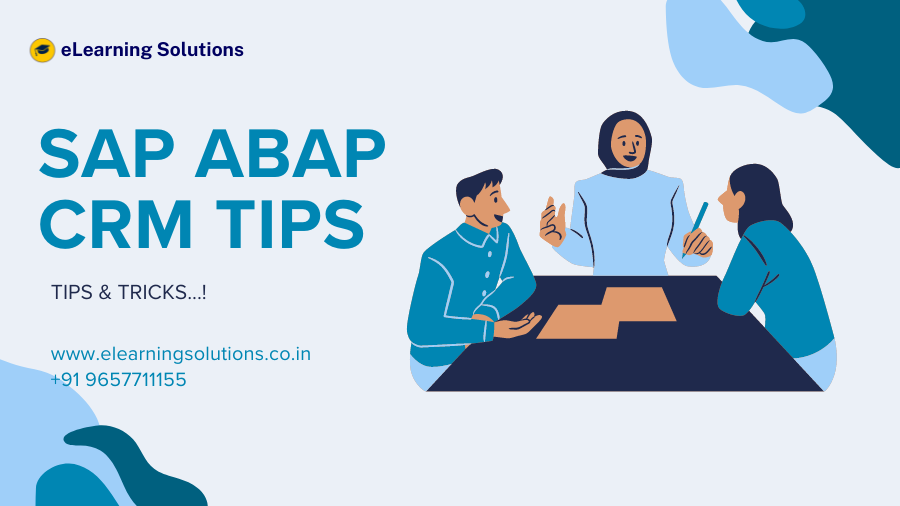 SAP ABAP CRM Tips