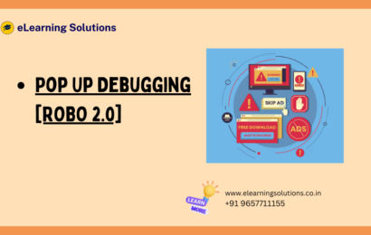 Pop Up Debugging [ROBO 2.0]