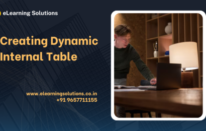 Creating Dynamic Internal Table