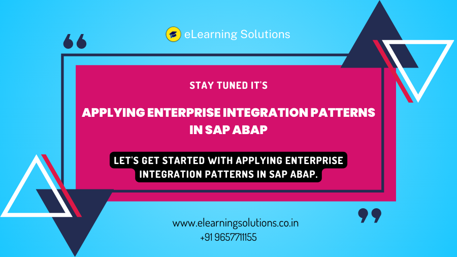 Applying Enterprise Integration Patterns in SAP ABAP