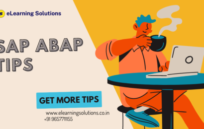 SAP ABAP Tips