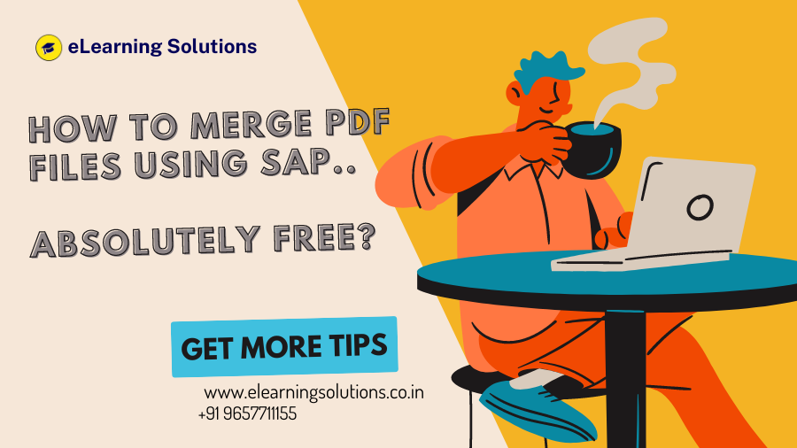 How to Merge PDF Files using SAP