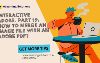 Interactive Adobe. Part 19. How to Merge an Image File with an Adobe PDF?