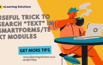 Useful Trick to Search “Text” in Smartforms/Text modules