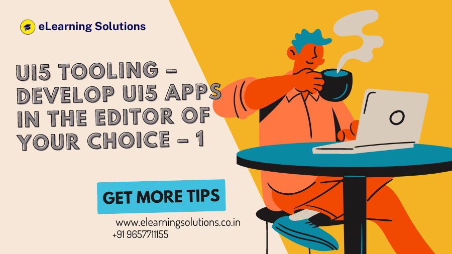 UI5 Tooling – Develop UI5 Apps in the Editor of your Choice – 1