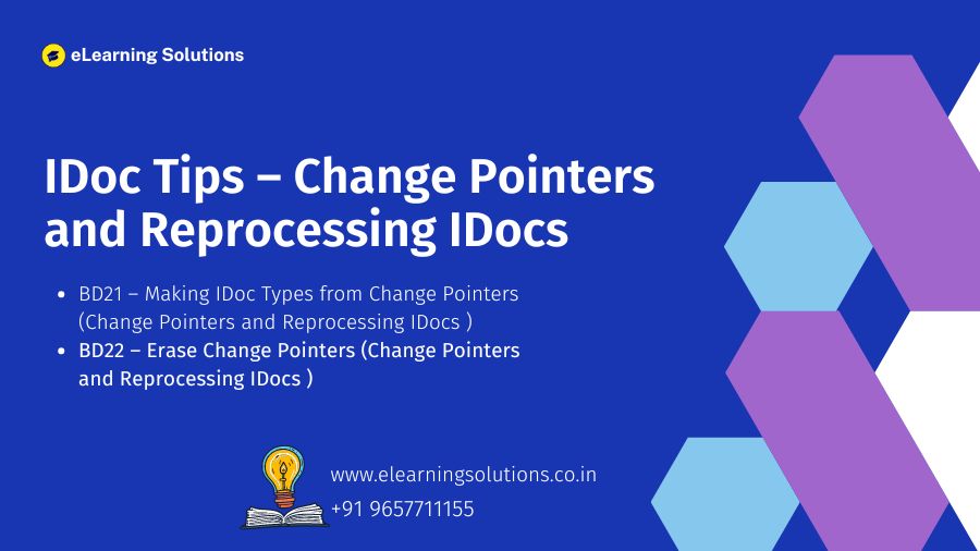 IDoc Tips – Change Pointers and Reprocessing IDocs